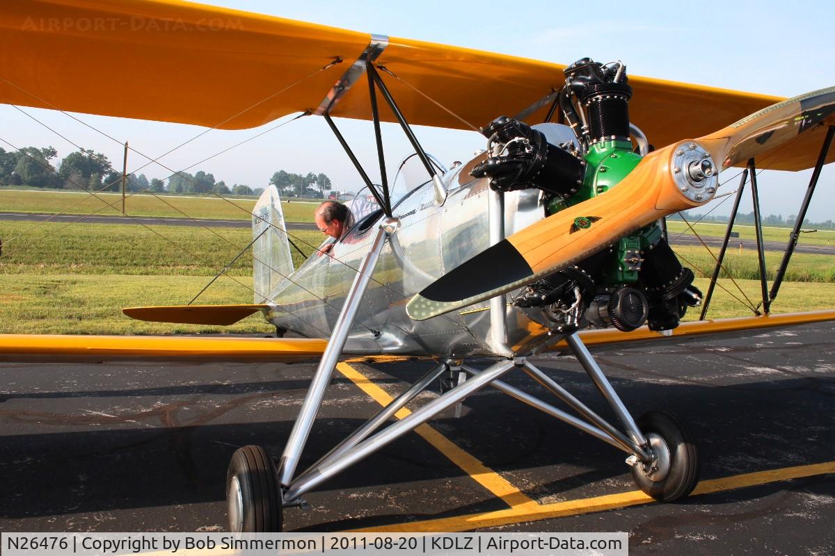 N26476, 1941 Meyers OTW-160 C/N 29, At the EAA fly-in, Delaware, Ohio