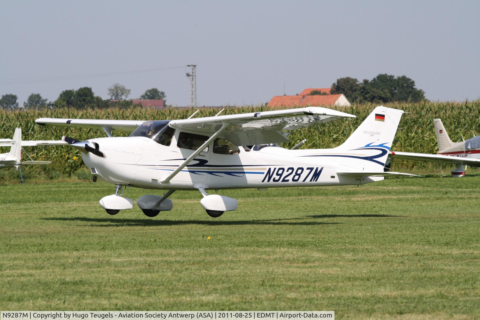 N9287M, Cessna 172S C/N 172S11112, new in databaase