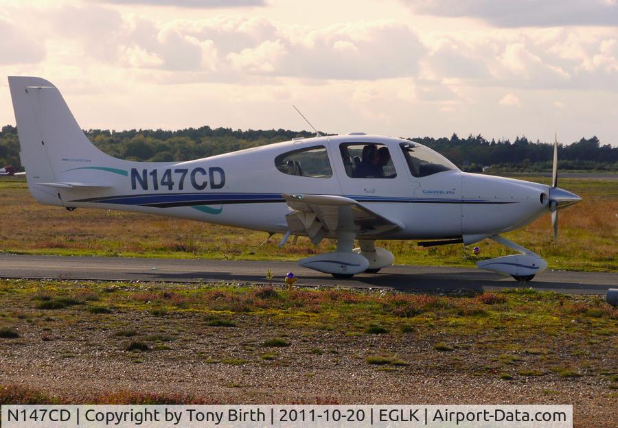 N147CD, 2000 Cirrus SR20 C/N 1043, Line up and hold