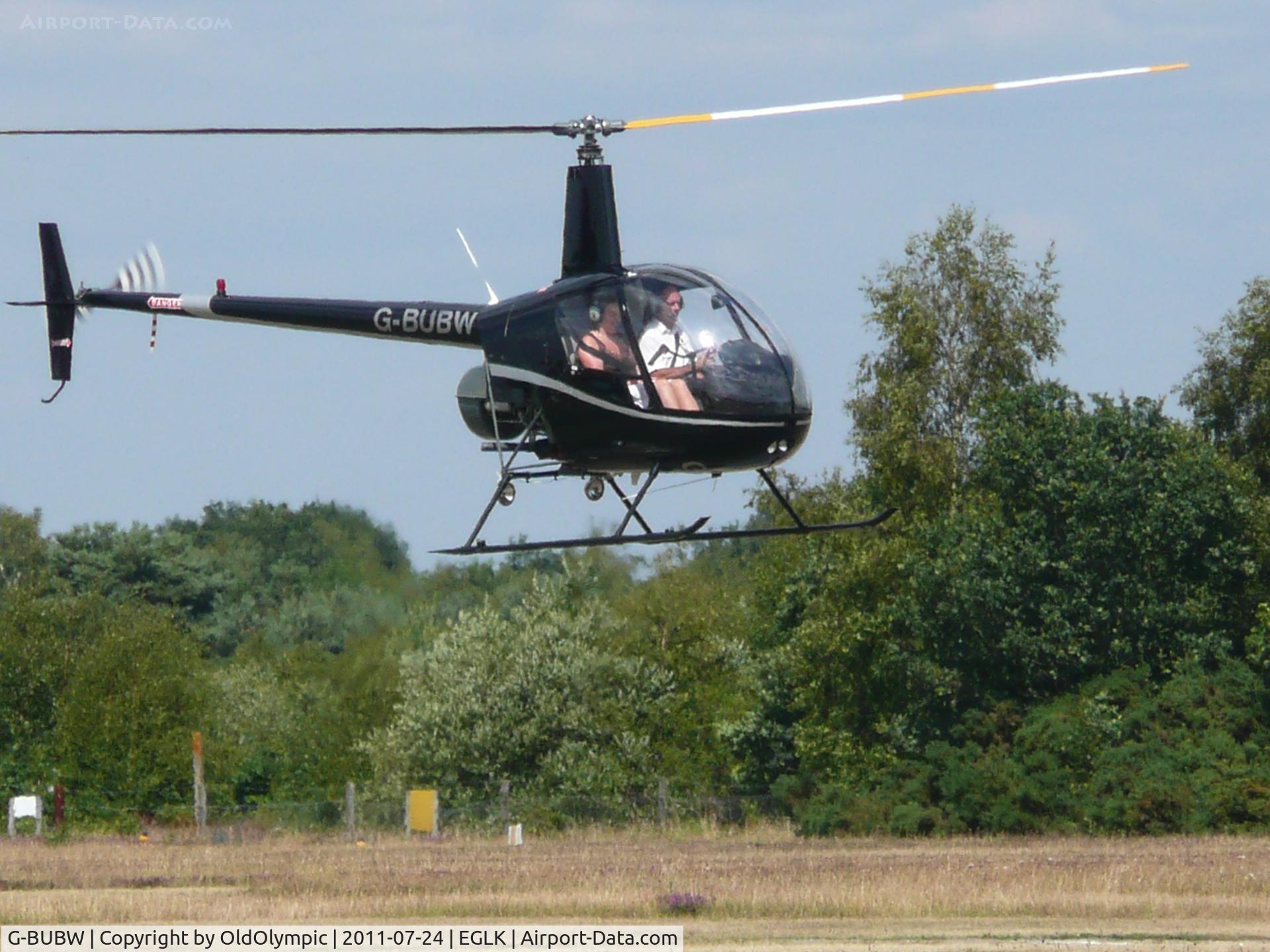 G-BUBW, 1992 Robinson R22 Beta C/N 2048, It flies!