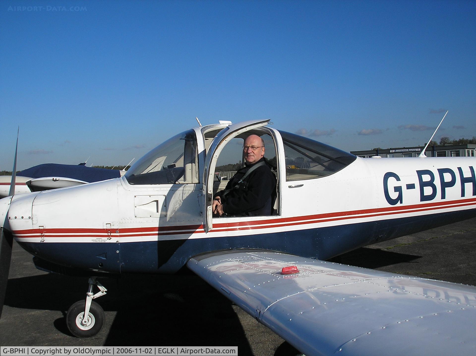 G-BPHI, 1979 Piper PA-38-112 Tomahawk Tomahawk C/N 38-79A0002, Wish me luck!