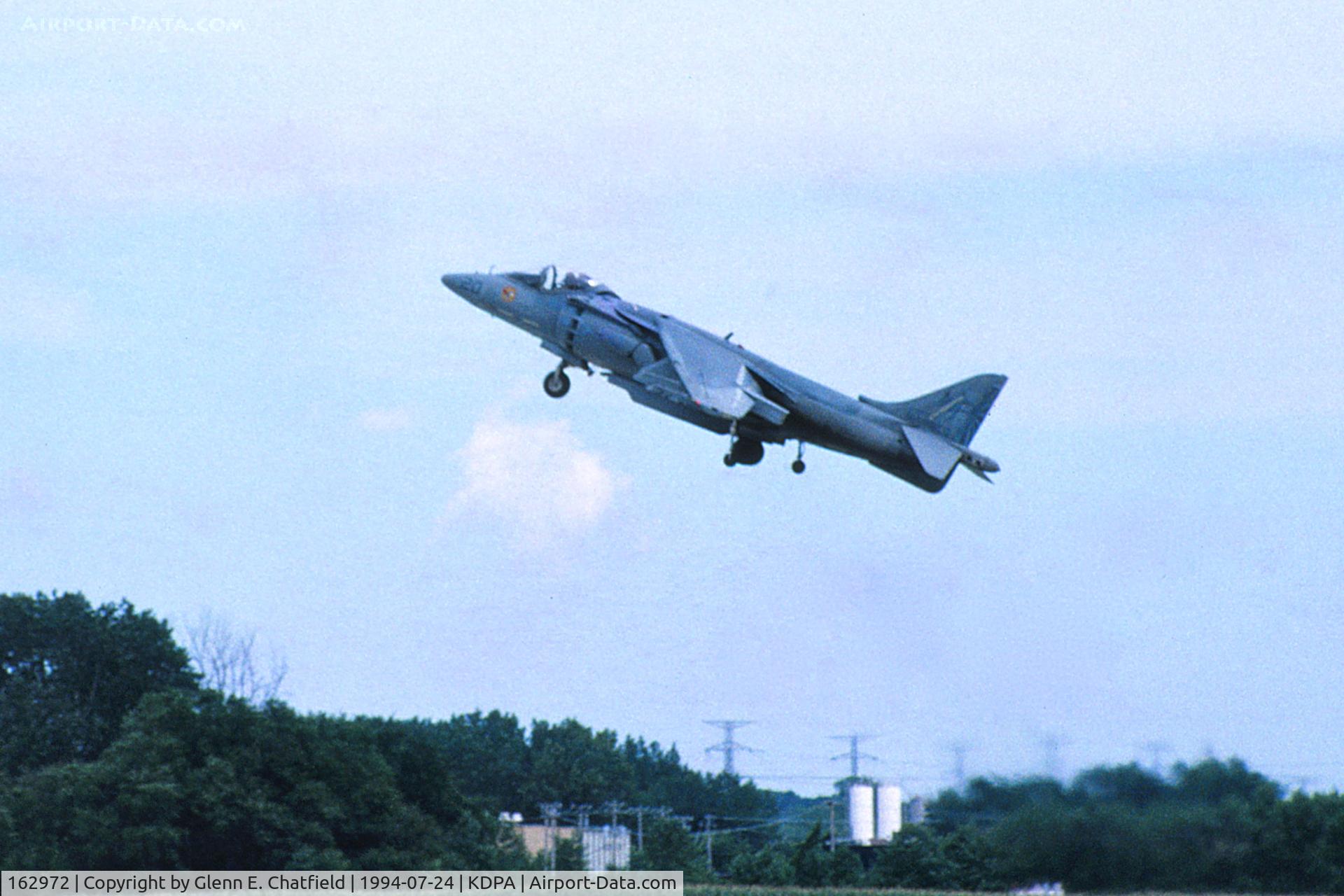162972, McDonnell Douglas AV-8B Harrier II C/N 512098/92, Air Show performance