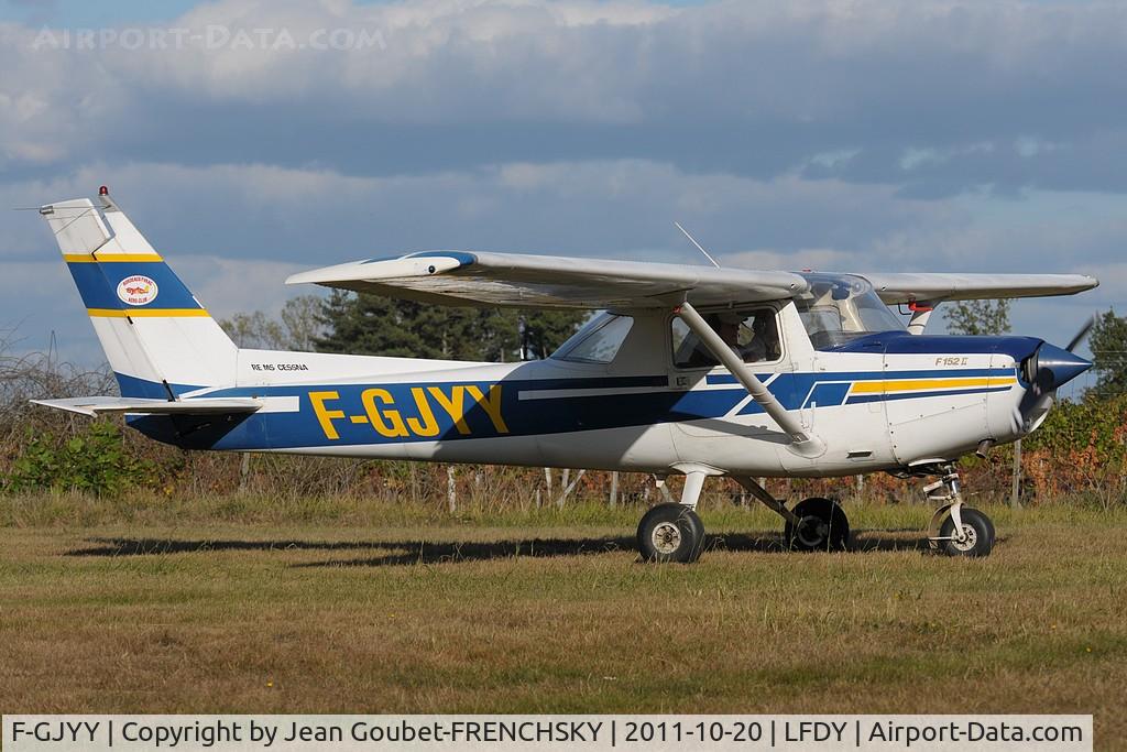 F-GJYY, Reims F152 C/N 1660, retour parking