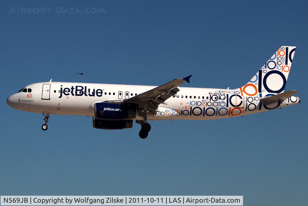 N569JB, 2003 Airbus A320-232 C/N 2075, visitor
