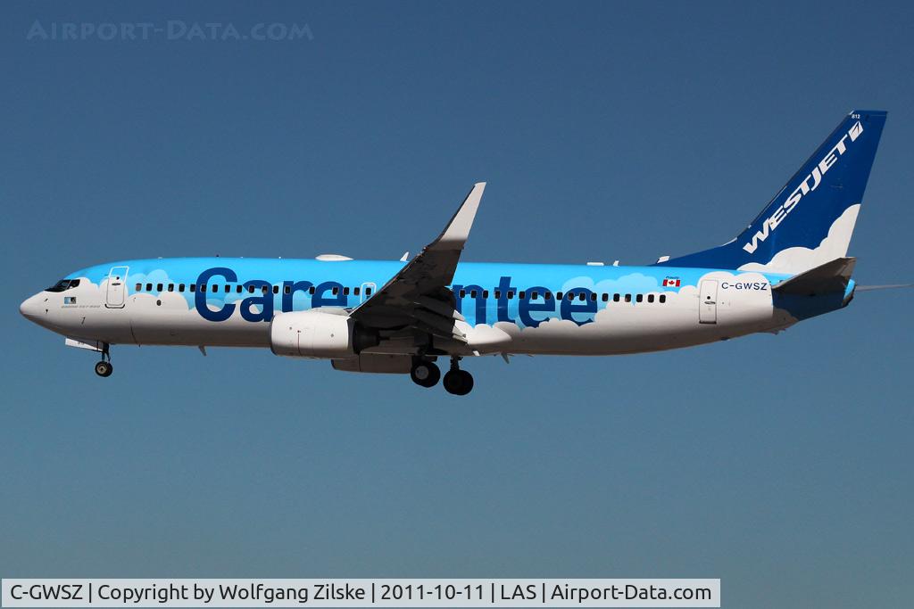 C-GWSZ, 2010 Boeing 737-8CT C/N 37092, visitor