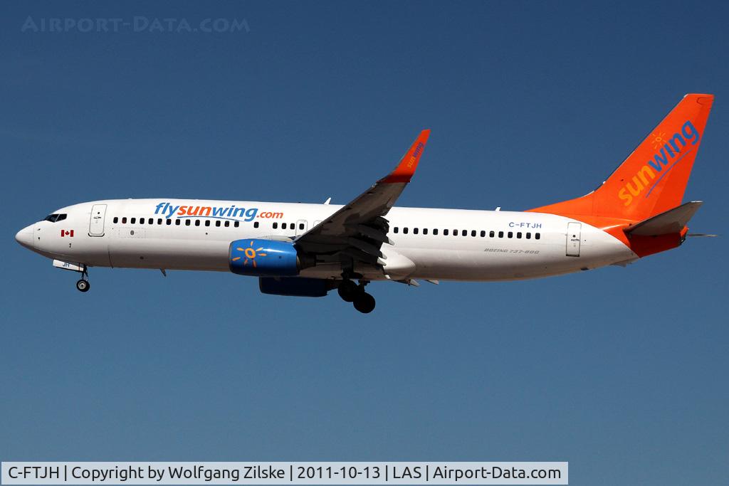 C-FTJH, 2007 Boeing 737-8BK C/N 29642, visitor