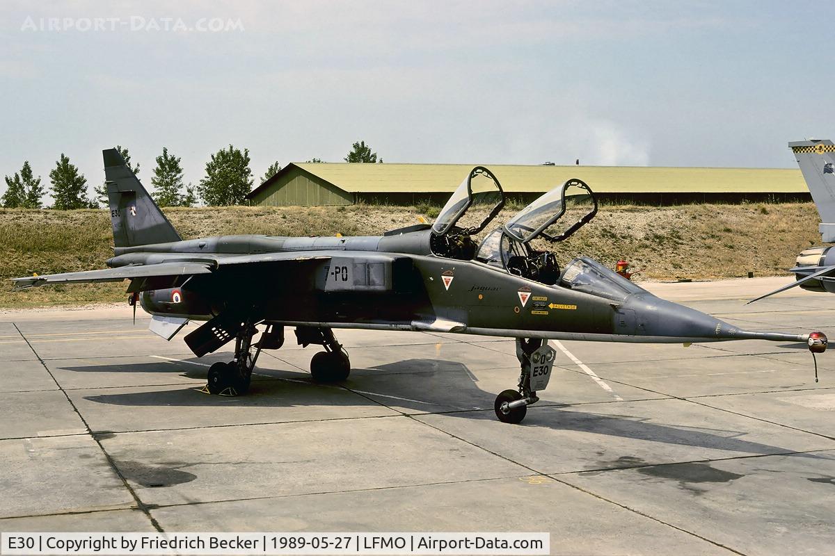 E30, Sepecat Jaguar E C/N E30, static display at Orange