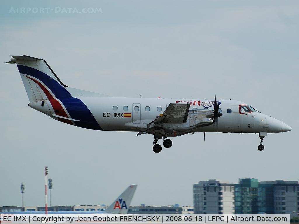 EC-IMX, Embraer EMB-120(ERF) Brasilia C/N 120158, SWIFT landing