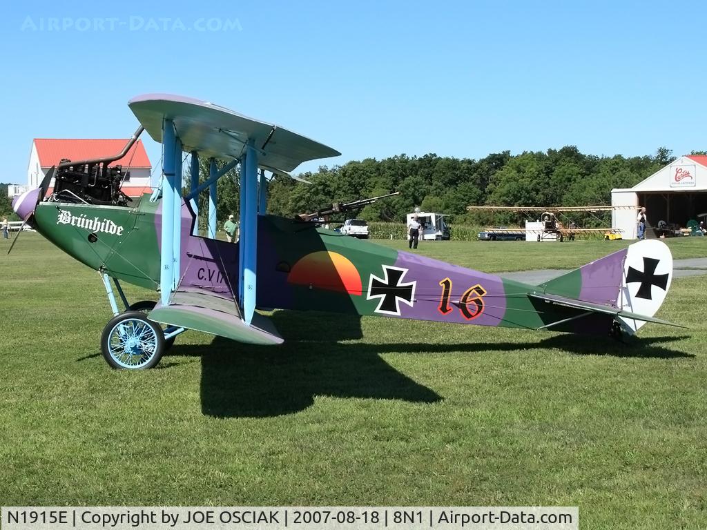 N1915E, 1962 Slingsby Rumpler C5 C/N 1704, at Grimes Field
