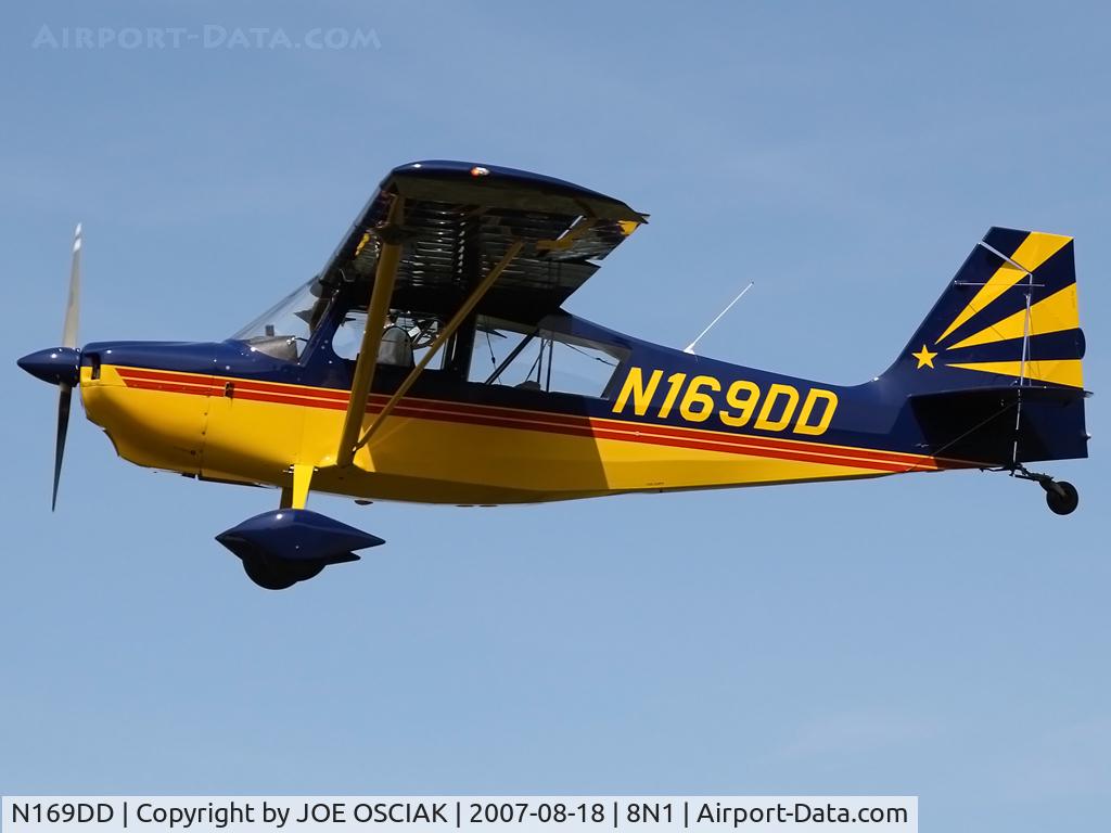 N169DD, 2001 American Champion 7GCAA Citabria C/N 455-2001, at Grimes Airport