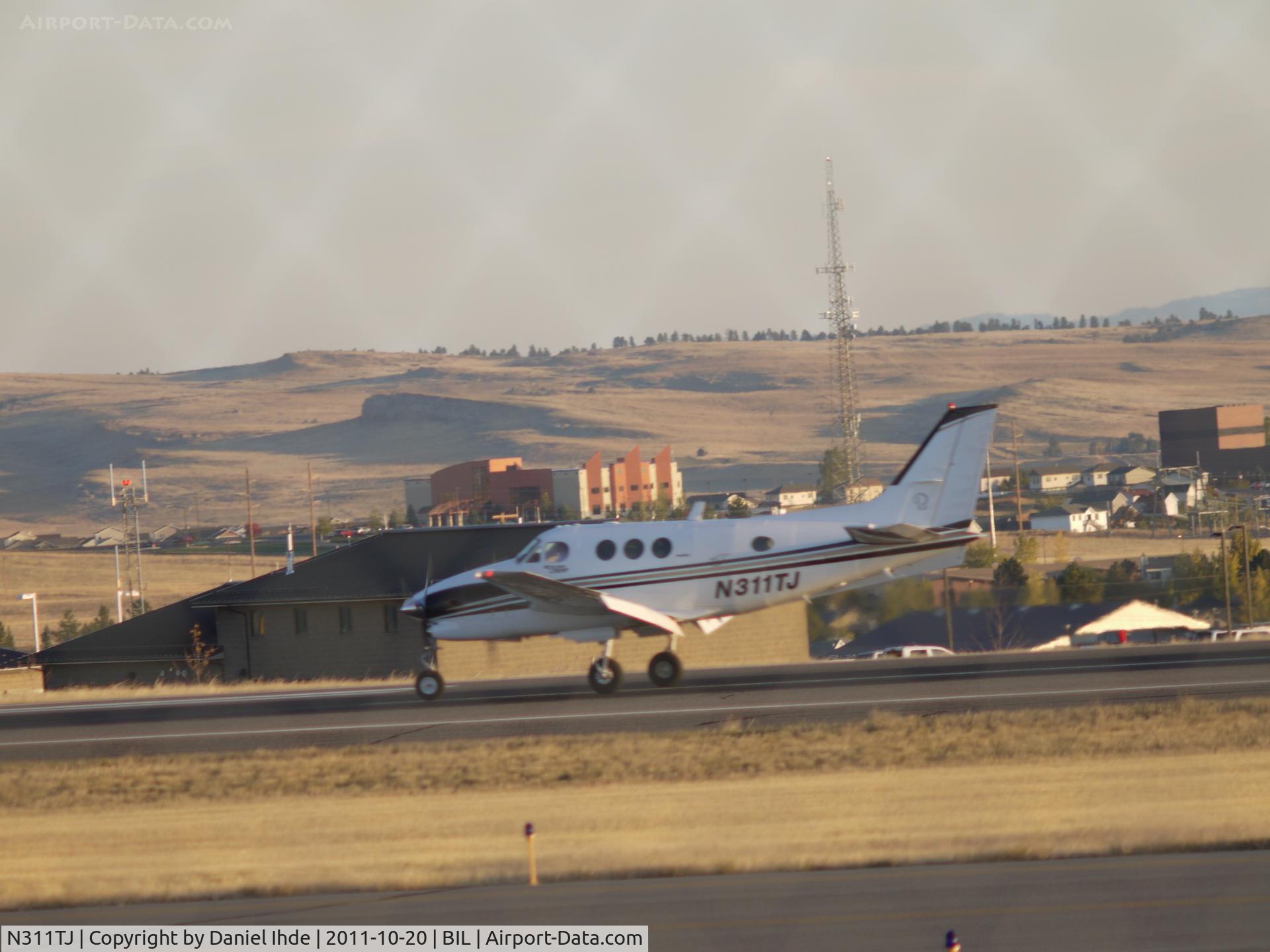 N311TJ, 1985 Beech C90 C/N LJ-1121, Beech King Air @ BIL