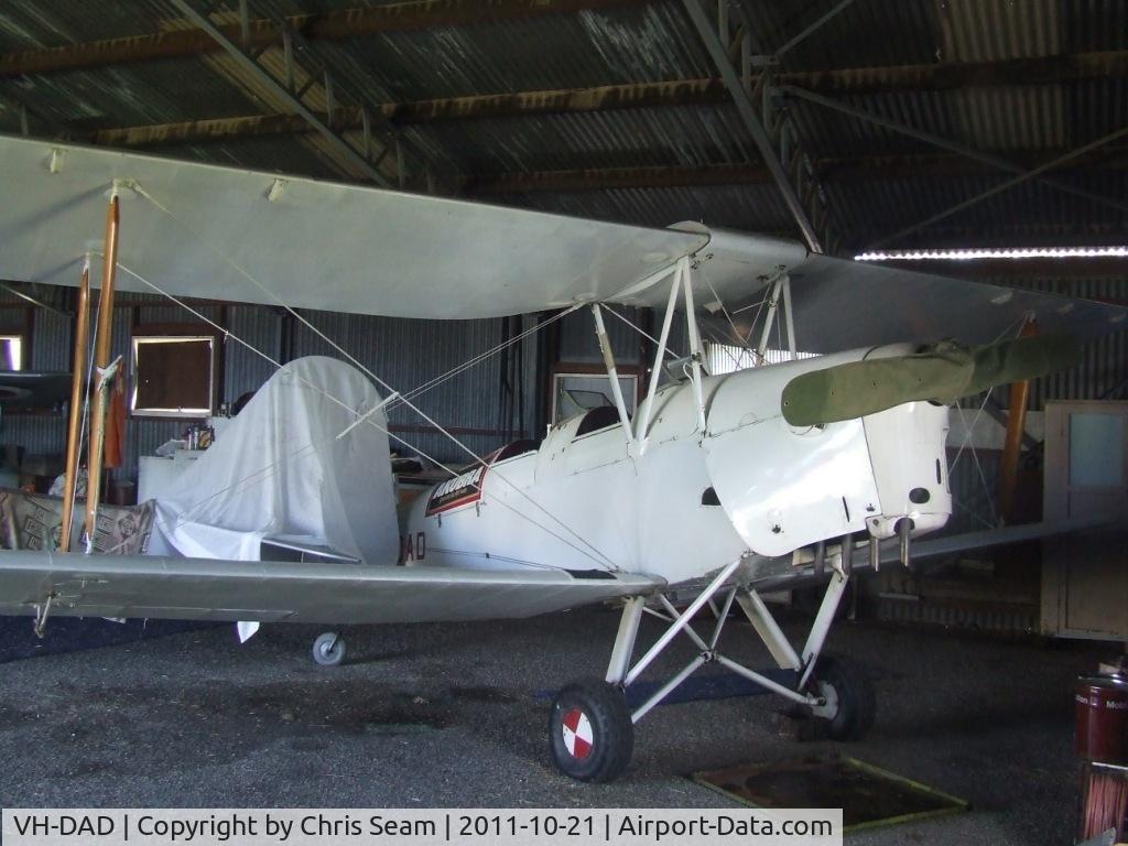 VH-DAD, 1944 De Havilland Australia DH-82A Tiger Moth C/N DHA1076, VH DAD is currently for sale through aircraftsales.com.au
