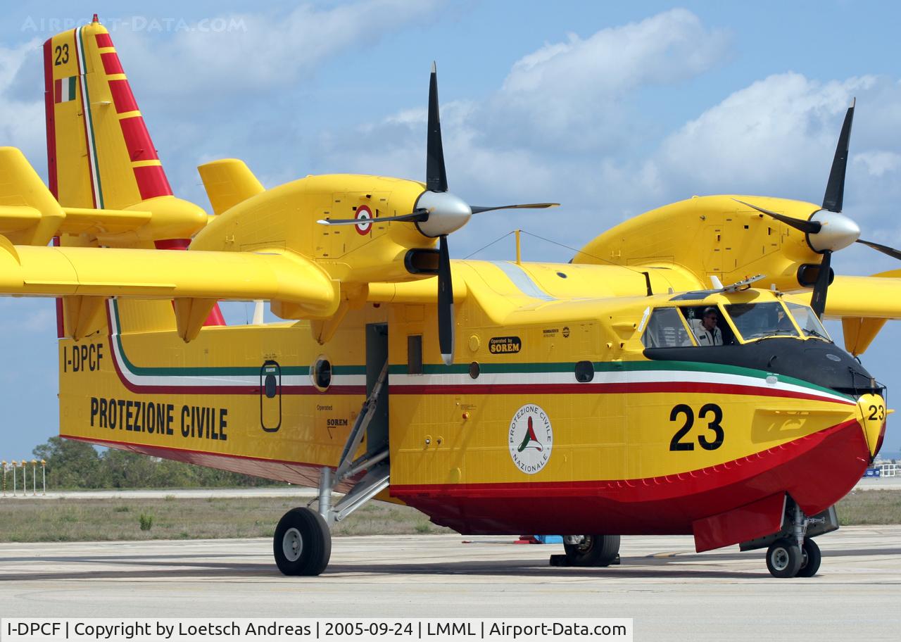 I-DPCF, Bombardier CL-415 (CL-215-6B11) C/N 2059, Static display