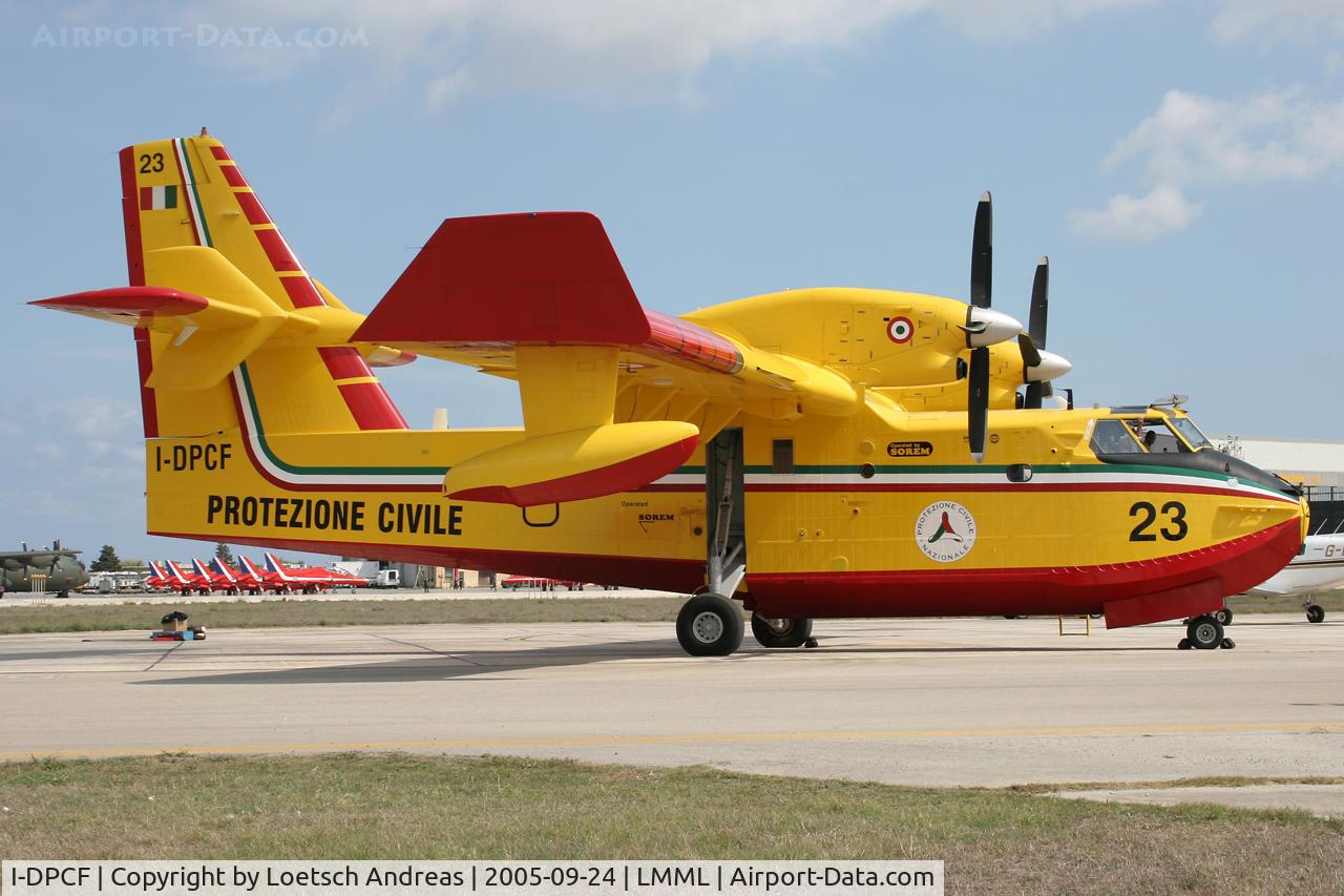 I-DPCF, Bombardier CL-415 (CL-215-6B11) C/N 2059, one of the Italian Firefighters