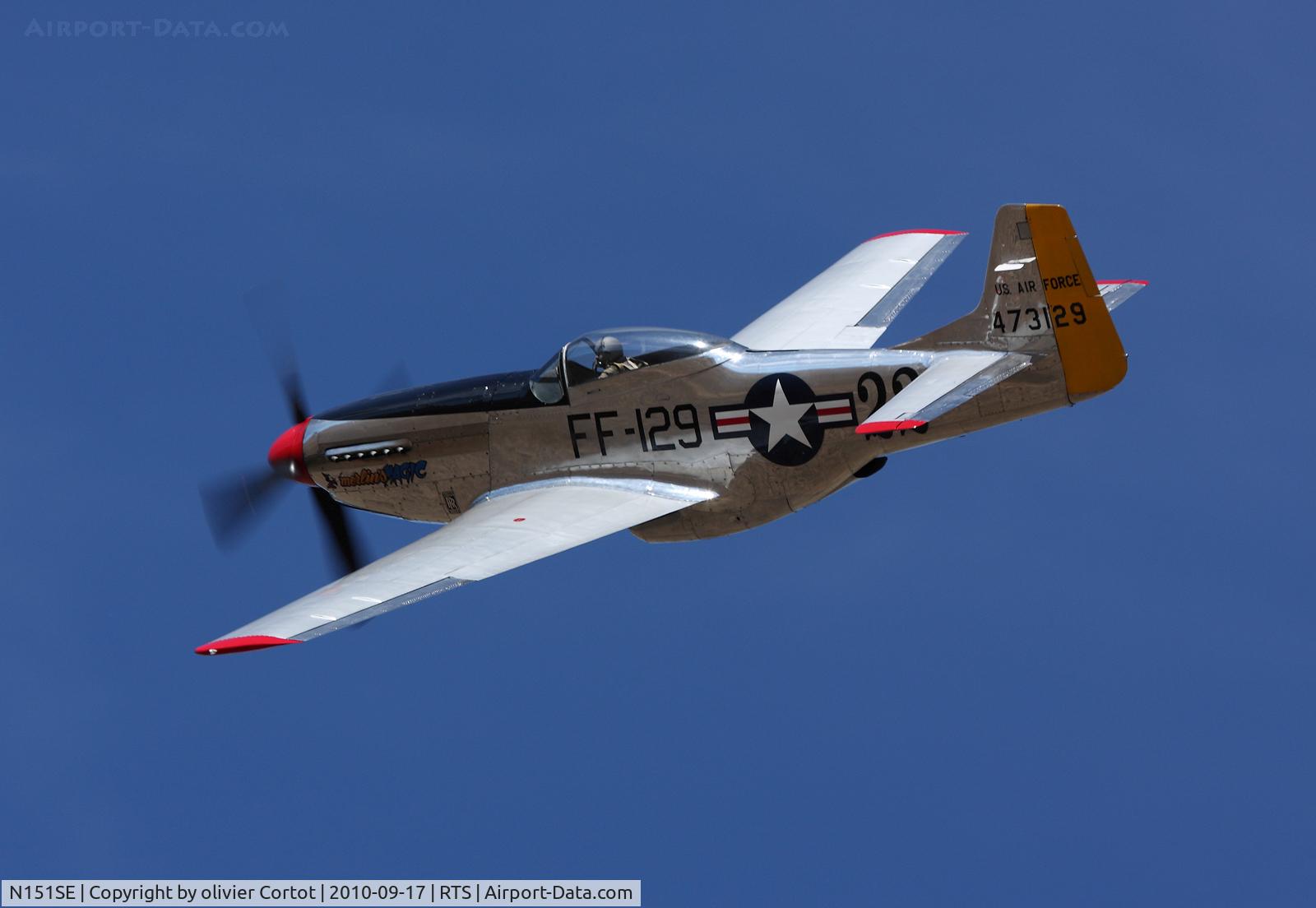N151SE, 1944 North American P-51D Mustang C/N 122-39588 (44-73129), Reno 2010