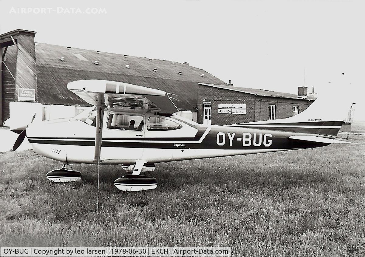 OY-BUG, 1976 Reims F182P Skylane C/N 0010, CPH Kastrup 30.6.78