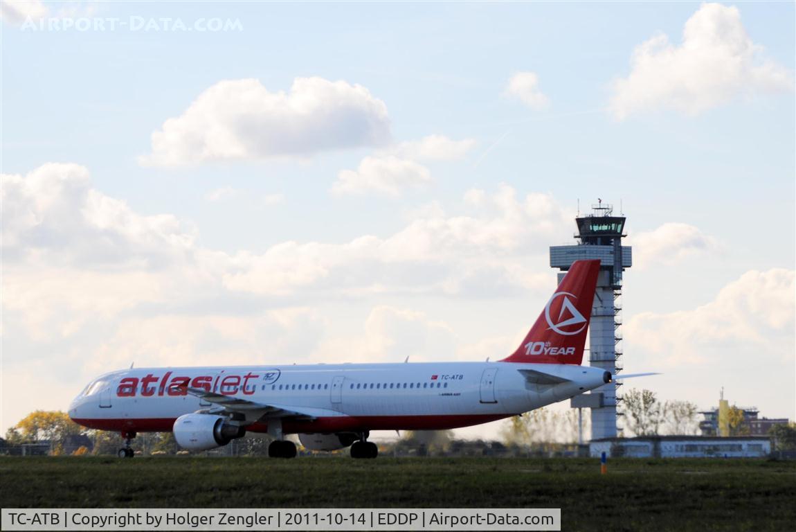 TC-ATB, 2001 Airbus A321-211 C/N 1503, Friday´s ATLAS arrival on A6....