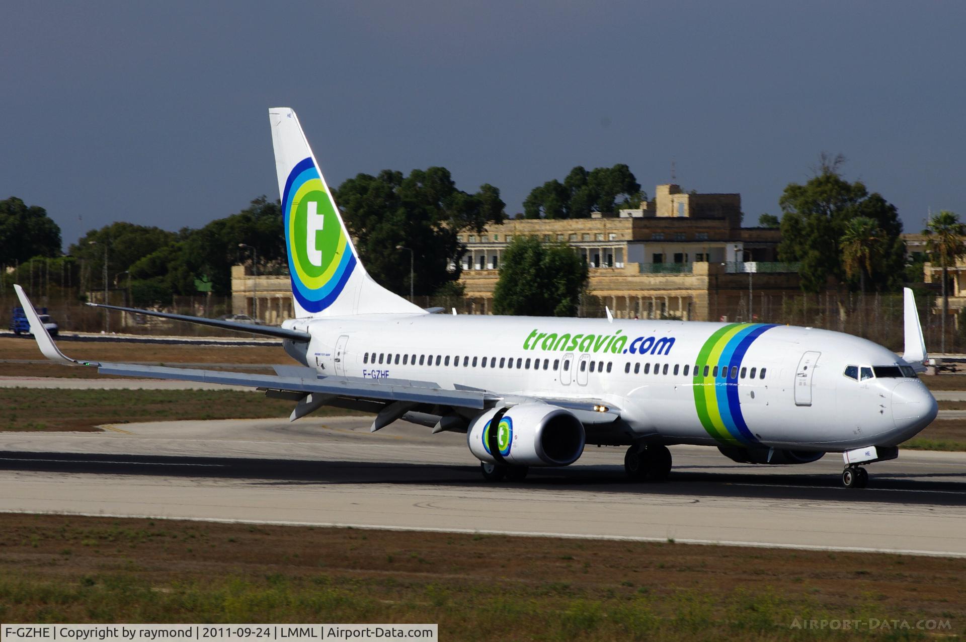 F-GZHE, 2008 Boeing 737-8K2 C/N 29678, B737 F-GZHE Transavia France