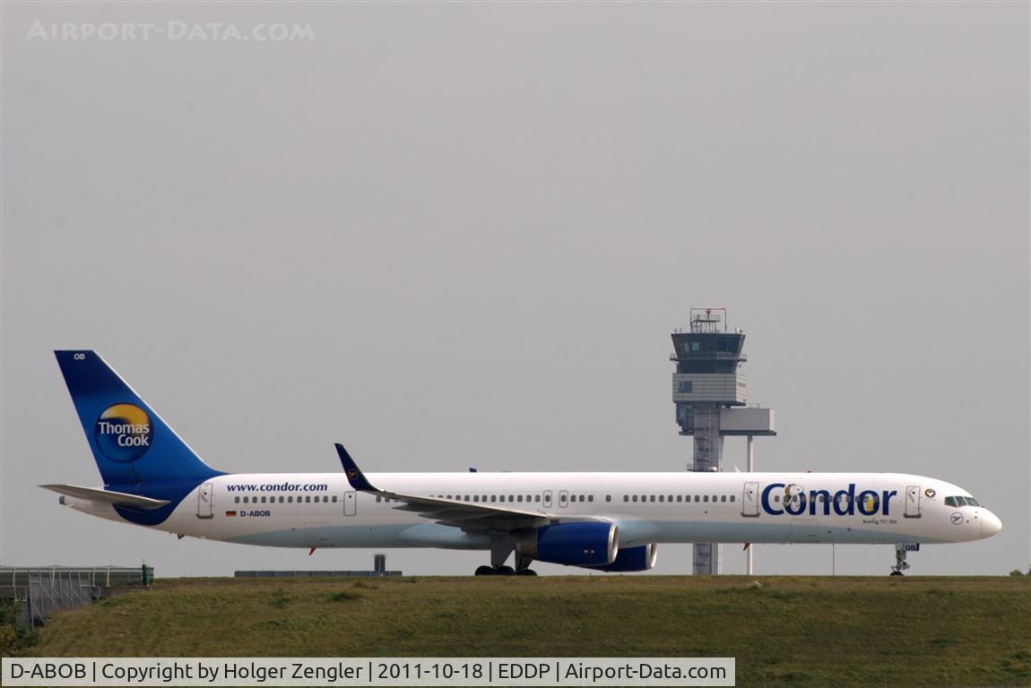 D-ABOB, 1998 Boeing 757-330 C/N 29017, Arrival from Antalya taxiing on A1......