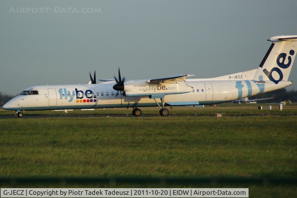 G-JECZ, 2007 De Havilland Canada DHC-8-402Q Dash 8 C/N 4179, Dublin