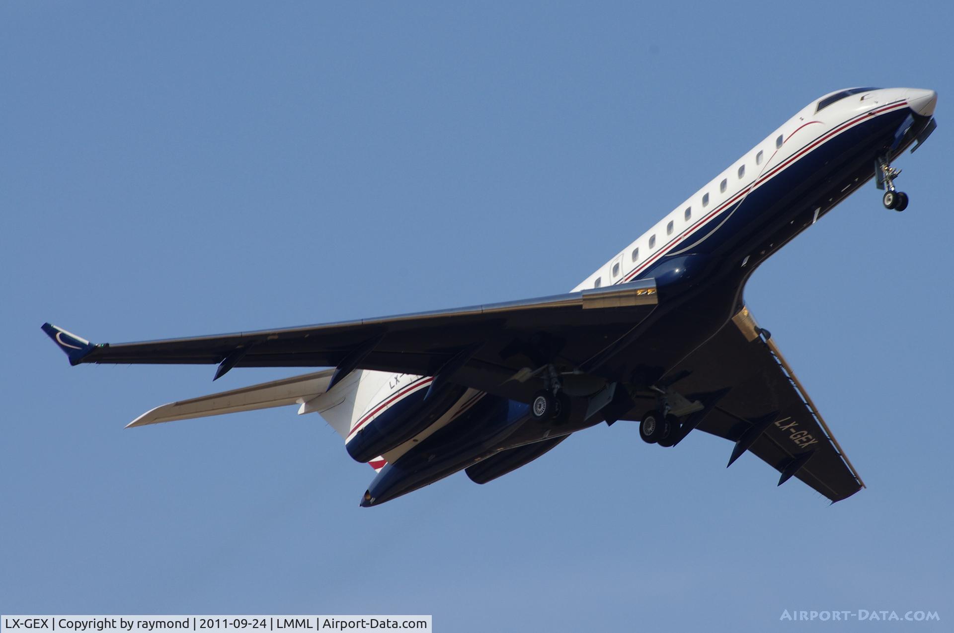 LX-GEX, 1998 Bombardier BD-700-1A10 Global Express C/N 9013, BD700 LX-GEX 24-9-11