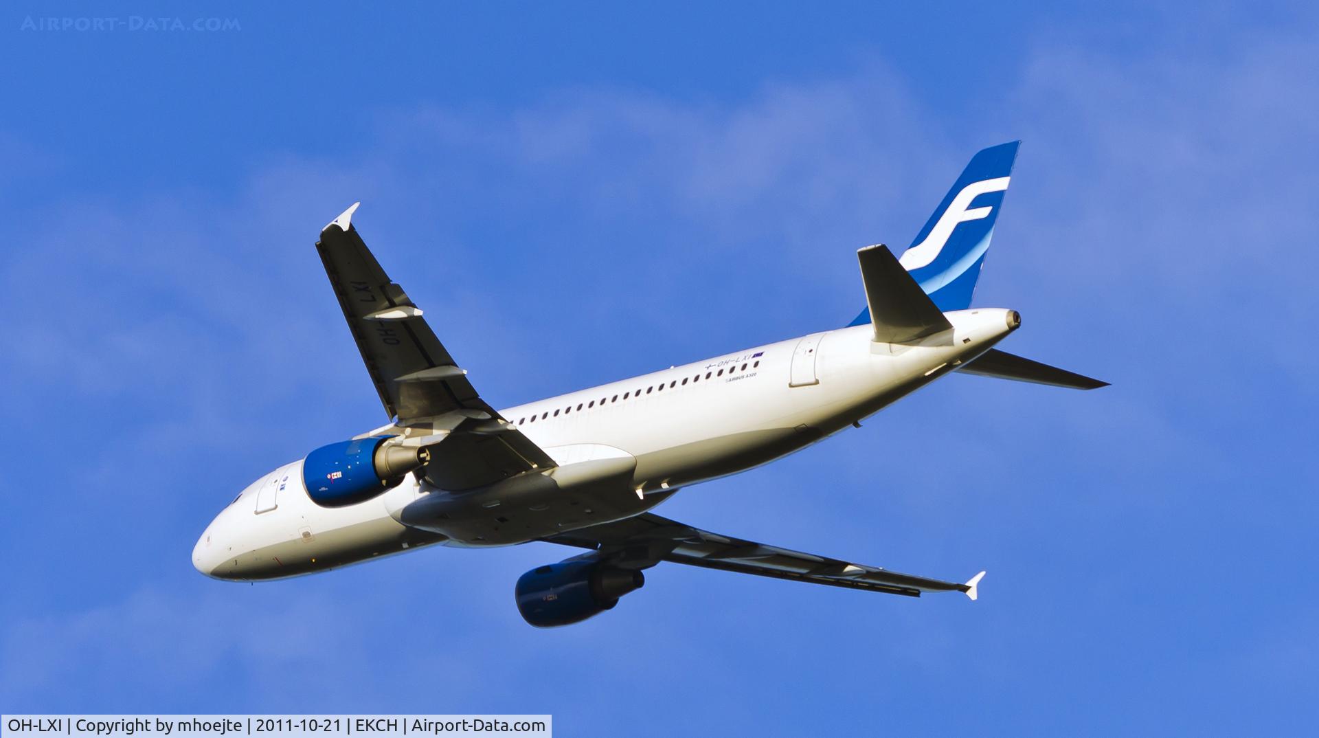 OH-LXI, 2003 Airbus A320-214 C/N 1989, Departure Copenhagen Airport