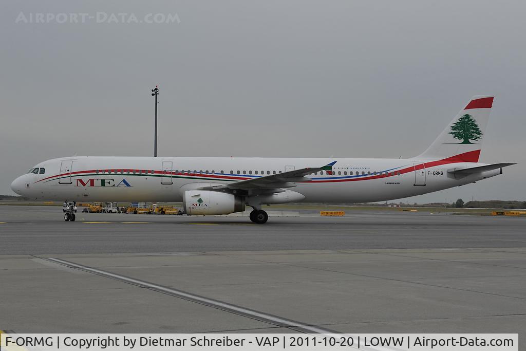 F-ORMG, 2003 Airbus A321-231 C/N 1956, Middle East A321