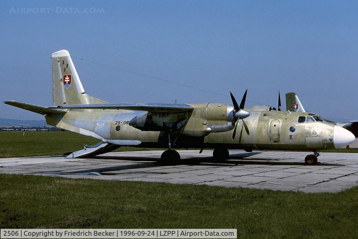 2506, Antonov An-26 C/N 12506, in between the flights