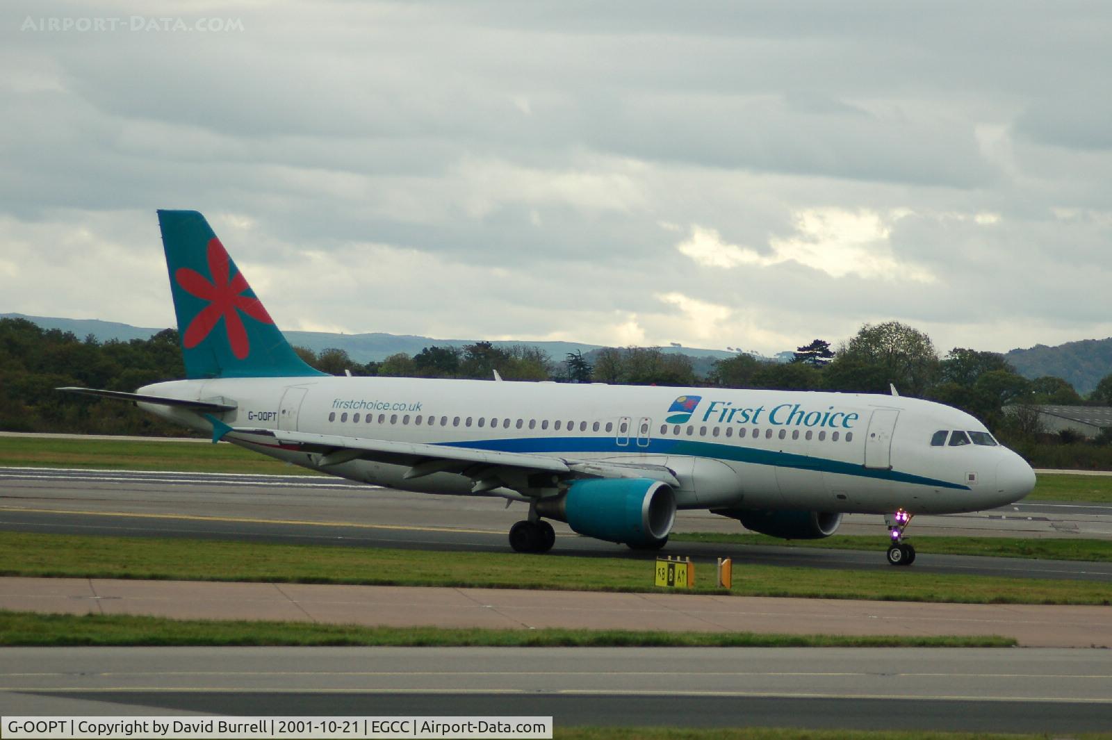 G-OOPT, 2001 Airbus A320-214 C/N 1605, First Choice Airbus A320-214