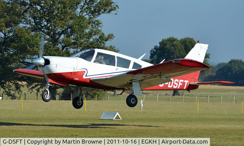 G-DSFT, 1973 Piper PA-28R-200-2 Cherokee Arrow II C/N 28R-7335157, SHOT AT HEADCORN