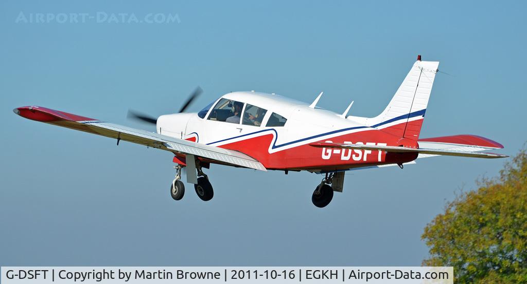 G-DSFT, 1973 Piper PA-28R-200-2 Cherokee Arrow II C/N 28R-7335157, SHOT AT HEADCORN