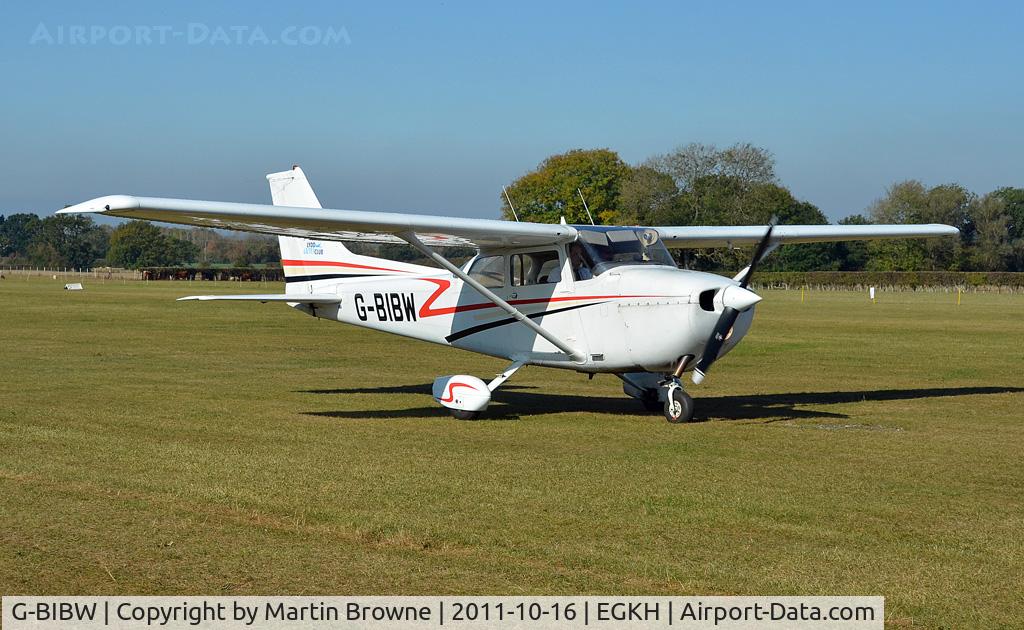 G-BIBW, 1978 Reims F172N Skyhawk C/N 1756, SHOT AT HEADCORN