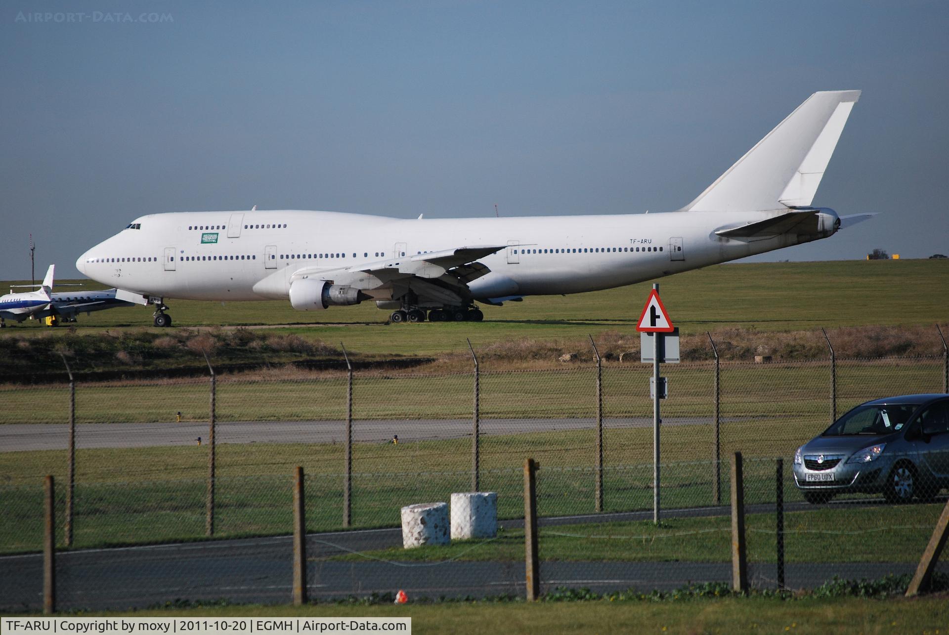 TF-ARU, 1983 Boeing 747-344 C/N 22970, Air Atlanta Icelandic B747-300 at Manston