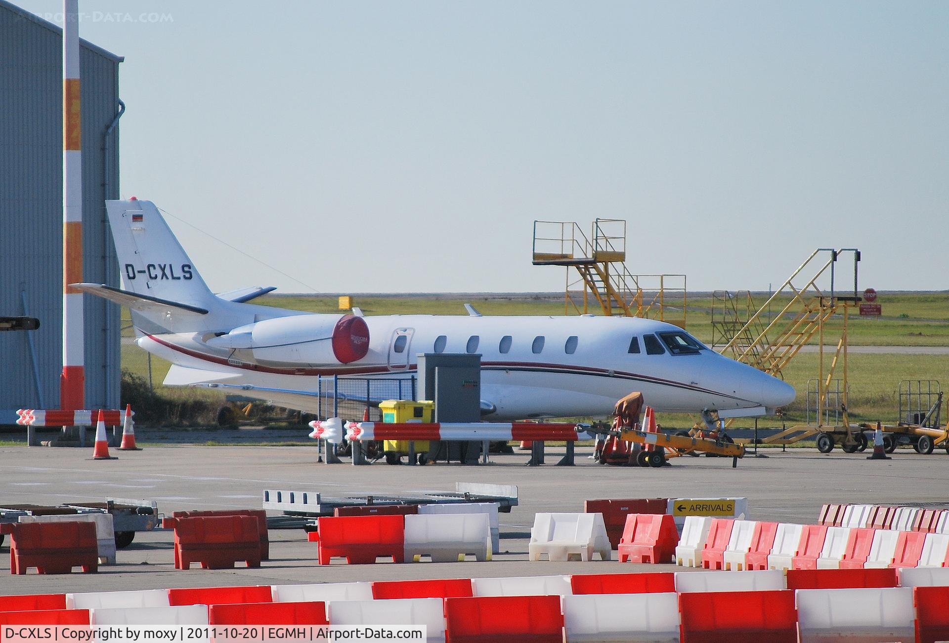 D-CXLS, 2009 Cessna 560XL Citation XLS+ C/N 560-6027, Citation 560XL at Manston