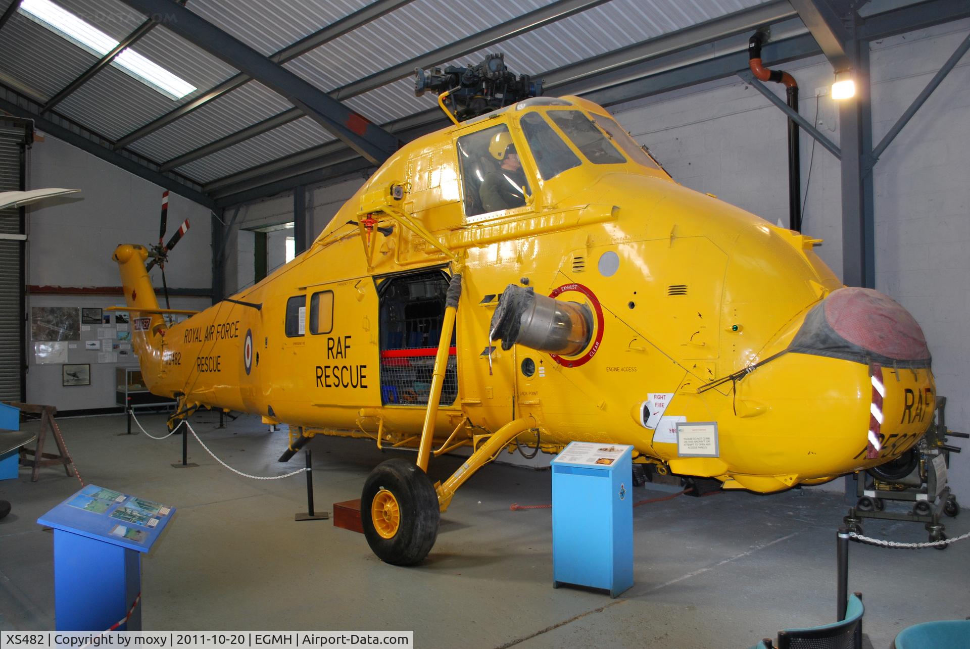 XS482, 1963 Westland Wessex HU.5 C/N WA156, Wessex HU.5 at the History of RAF Manston museum.