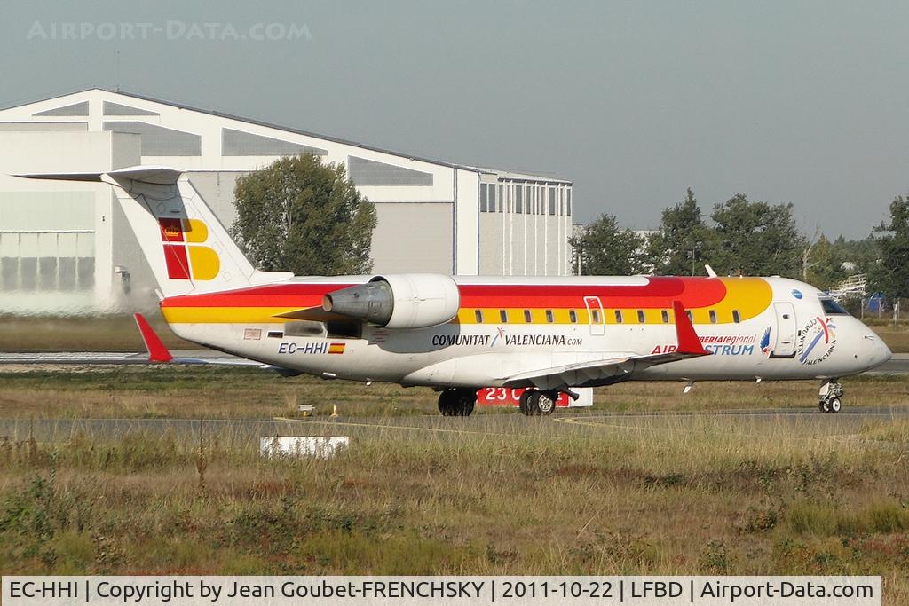 EC-HHI, Canadair CRJ-200ER (CL-600-2B19) C/N 7343, Air Nostrum to Madrid