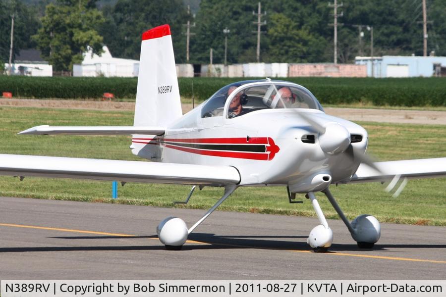 N389RV, Vans RV-9A C/N 90329, At the EAA fly-in - Newark, Ohio