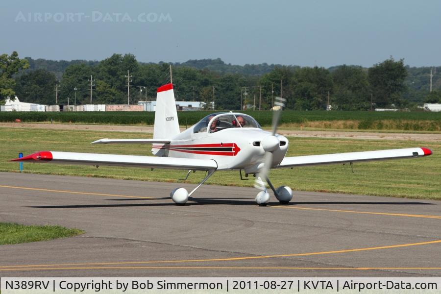N389RV, Vans RV-9A C/N 90329, At the EAA fly-in - Newark, Ohio