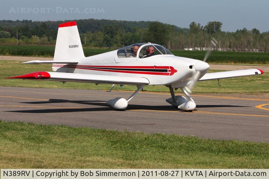 N389RV, Vans RV-9A C/N 90329, At the EAA fly-in - Newark, Ohio