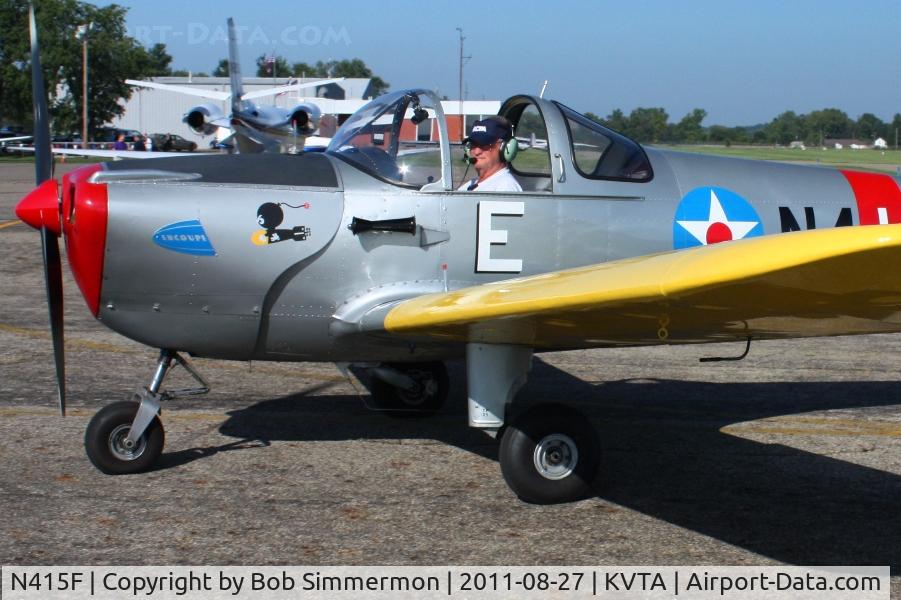 N415F, 1946 Erco 415C Ercoupe C/N 4026, At the EAA fly-in - Newark, Ohio