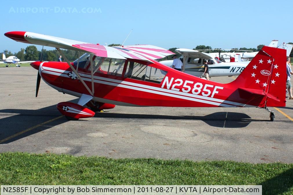 N2585F, 1965 Champion 7ECA Citabria C/N 7ECA-216, At the EAA fly-in - Newark, Ohio
