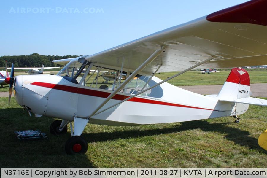 N3716E, 1947 Aeronca 7AC Champion C/N 7AC-7001, At the EAA fly-in - Newark, Ohio