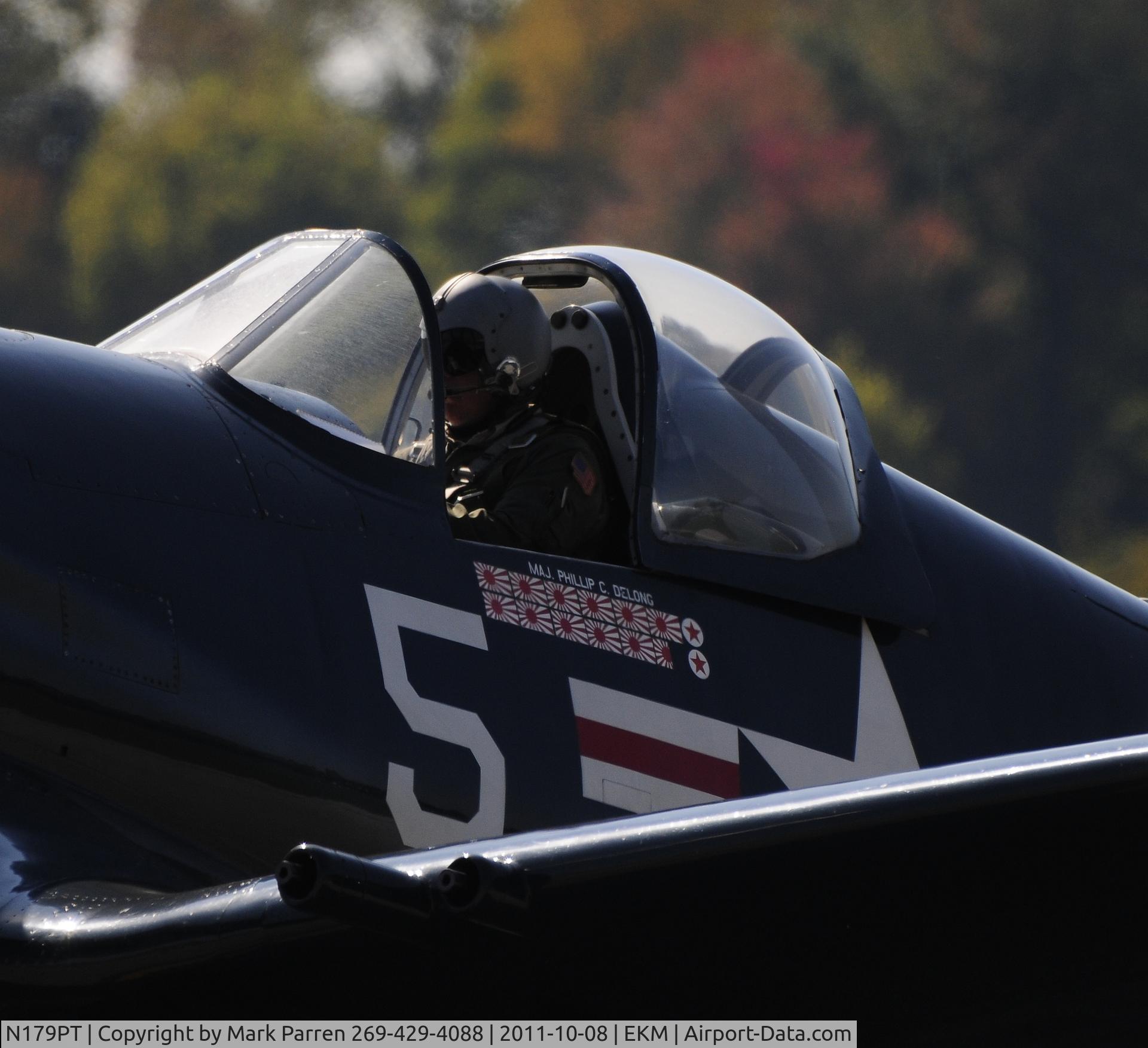N179PT, 1948 Vought F4U-5 Corsair C/N Not found (Bu122179), Elkhart, IN Airport