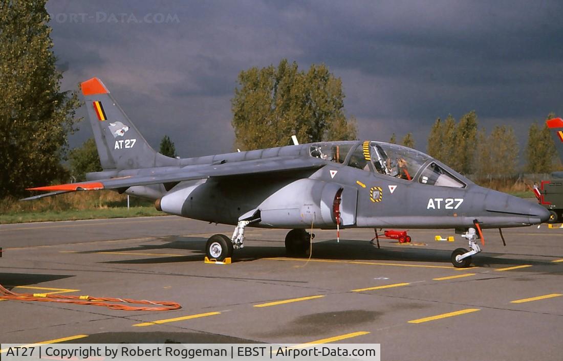 AT27, Dassault-Dornier Alpha Jet 1B C/N B27/1125, 1990's.