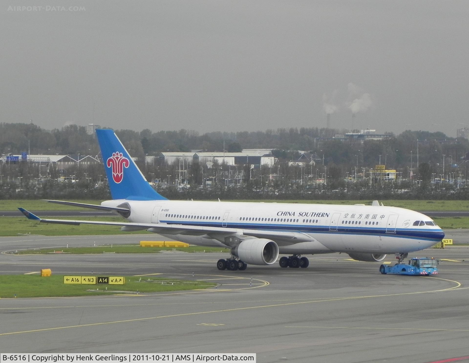 B-6516, 2010 Airbus A330-223 C/N 1129, China Southern