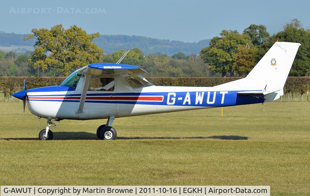 G-AWUT, 1968 Reims Cessna F150J C/N 0405, SHOT AT HEADCORN