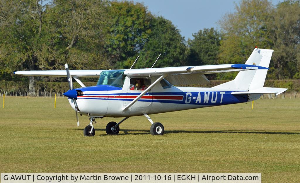 G-AWUT, 1968 Reims Cessna F150J C/N 0405, SHOT AT HEADCORN