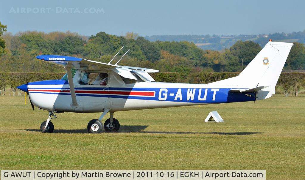 G-AWUT, 1968 Reims Cessna F150J C/N 0405, SHOT AT HEADCORN