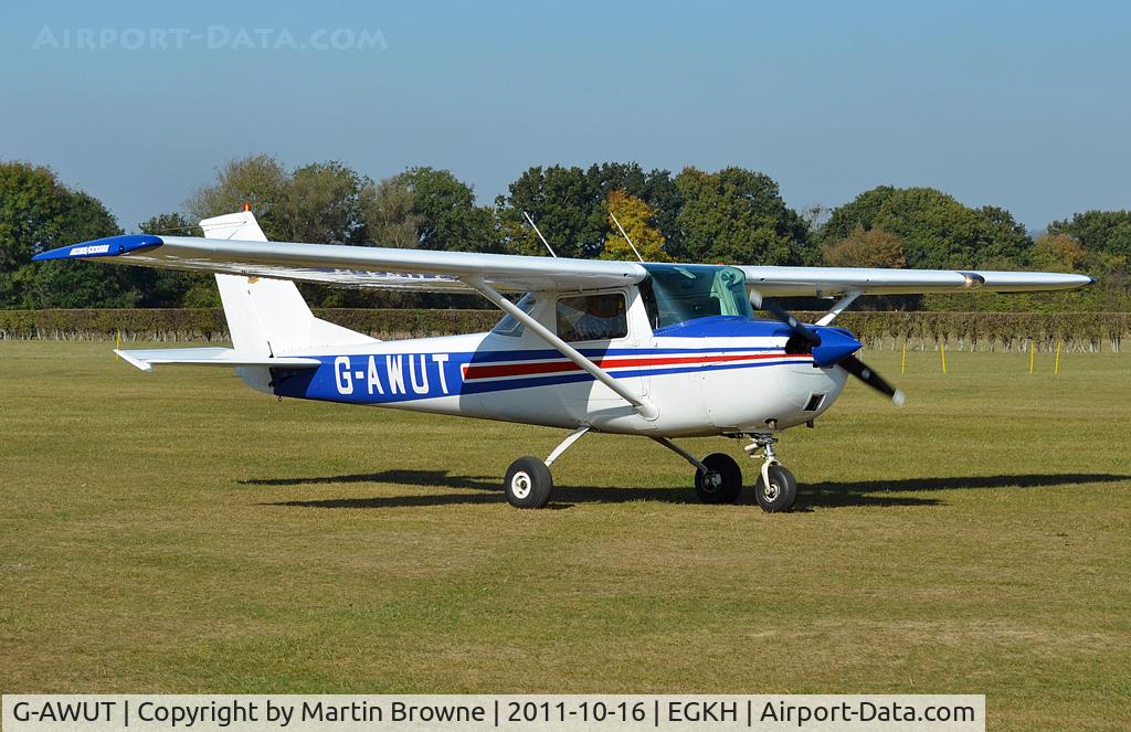 G-AWUT, 1968 Reims Cessna F150J C/N 0405, AT HEADCORN