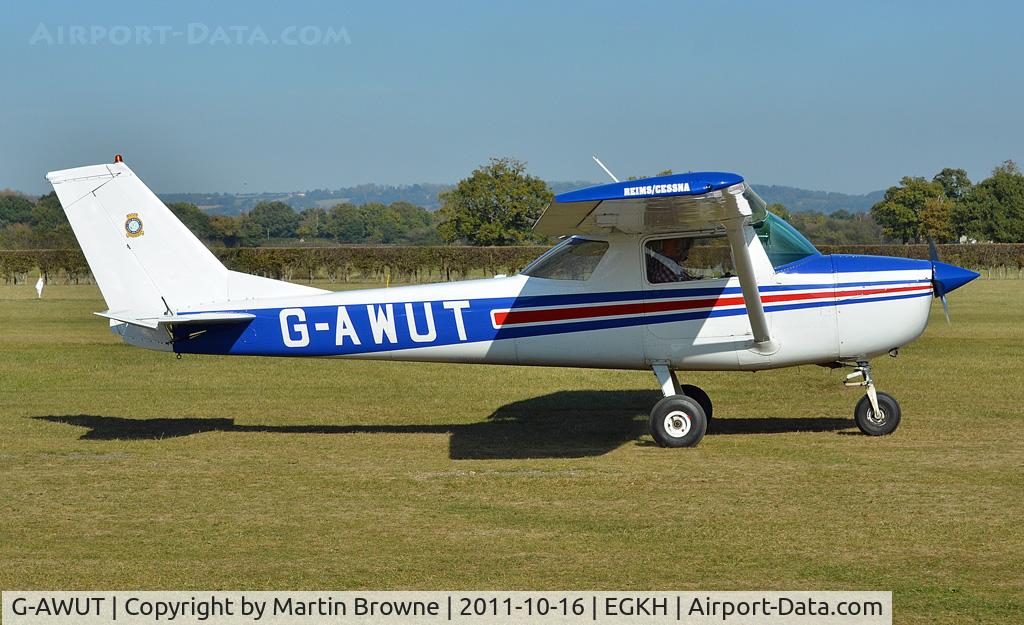 G-AWUT, 1968 Reims Cessna F150J C/N 0405, AT HEADCORN